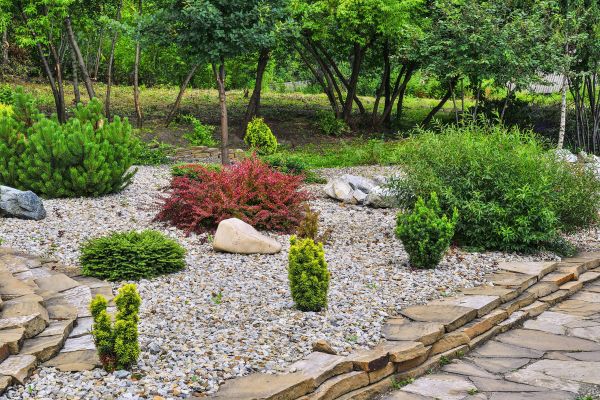Rock Landscaping in Owasso