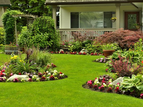 Flower Garden Planting in Owasso