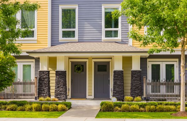 Townhouse Landscaping in Owasso